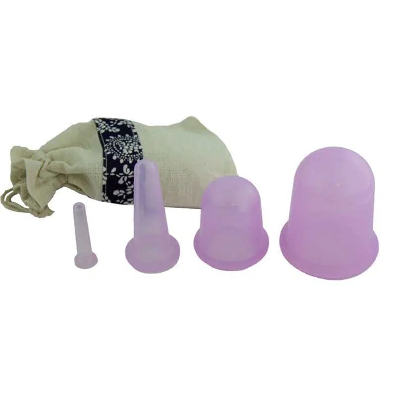 بادکش سیلیکونی 4 عددی Silicone cupping massage (8)