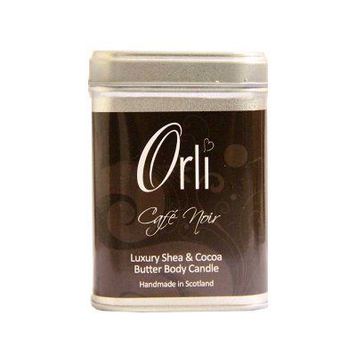 شمع ماساژ اورلی قهوه orli cafe noir 226g 1