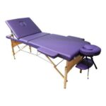 تخت ماساژ پرتابل پایه چوبی wp 2