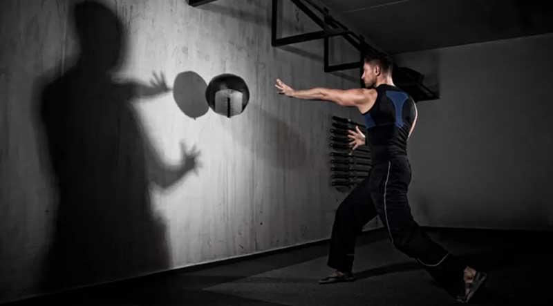 وال بال کراس فیت رنگی Wall Ball LTF 2
