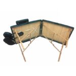 تخت ماساژ پرتابل چوبی 2 شکن WDG 4