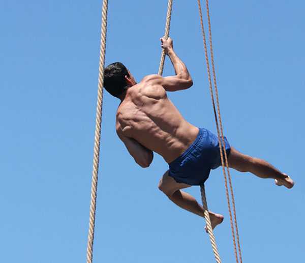 طناب صعود 7 متری نیشن فیتنس Climbing Rope 3