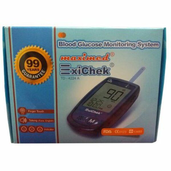 دستگاه تست قندخون اکسی چک Exichek TD 4224A 2