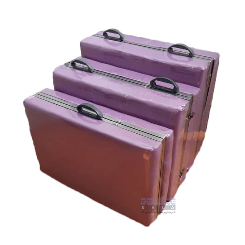 تخت ماساژ پرتابل پایه فلزی عرض 80 سانت PT04
