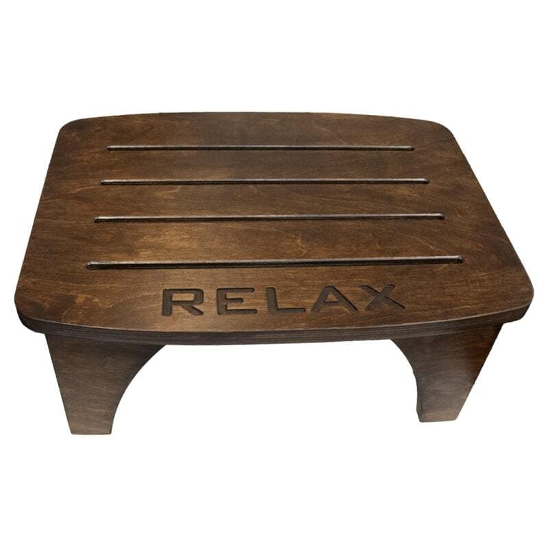 چهار پایه چوبی کنار تخت ماساژ ریلکس Relax 2